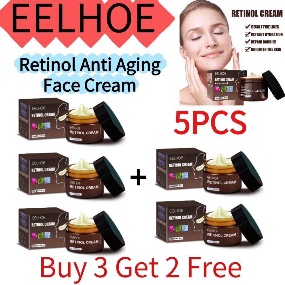 Skincare Retinol - EELHOE 1/2/3/5PCS(Buy 3 Get 2 Free)Retinol