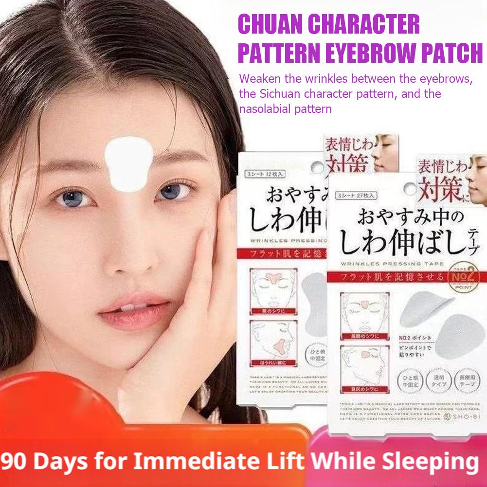 Skincare Collagen - Hydrolyzed Collagen Forehead Wrinkle Patch Anti-Aging