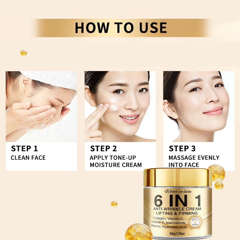 6-In-1 Anti-Wrinkle Cream. Lif - Skincare Retinol review and price