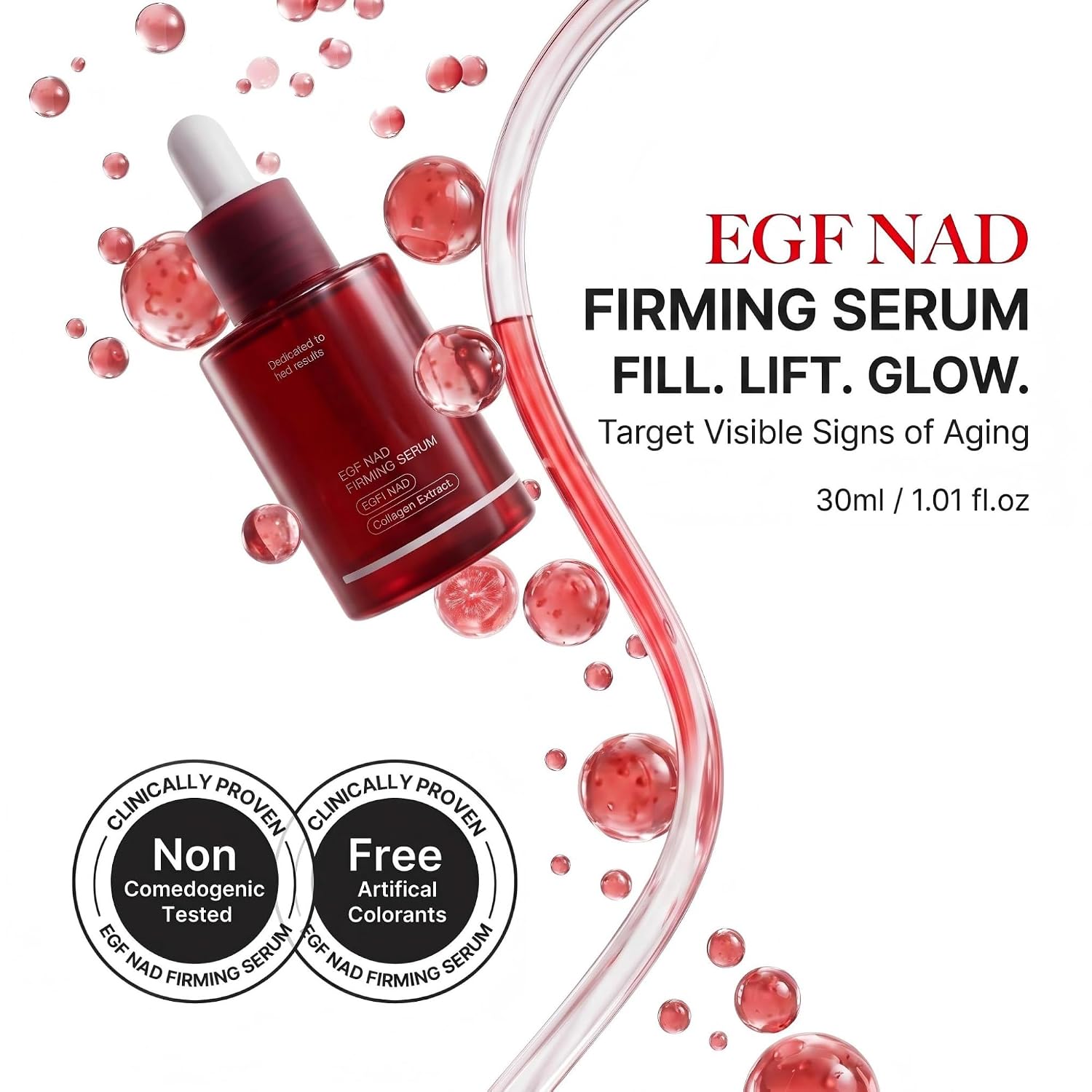 NAD+ EGF Firming Face Neck Ser - Skincare Collagen review and price