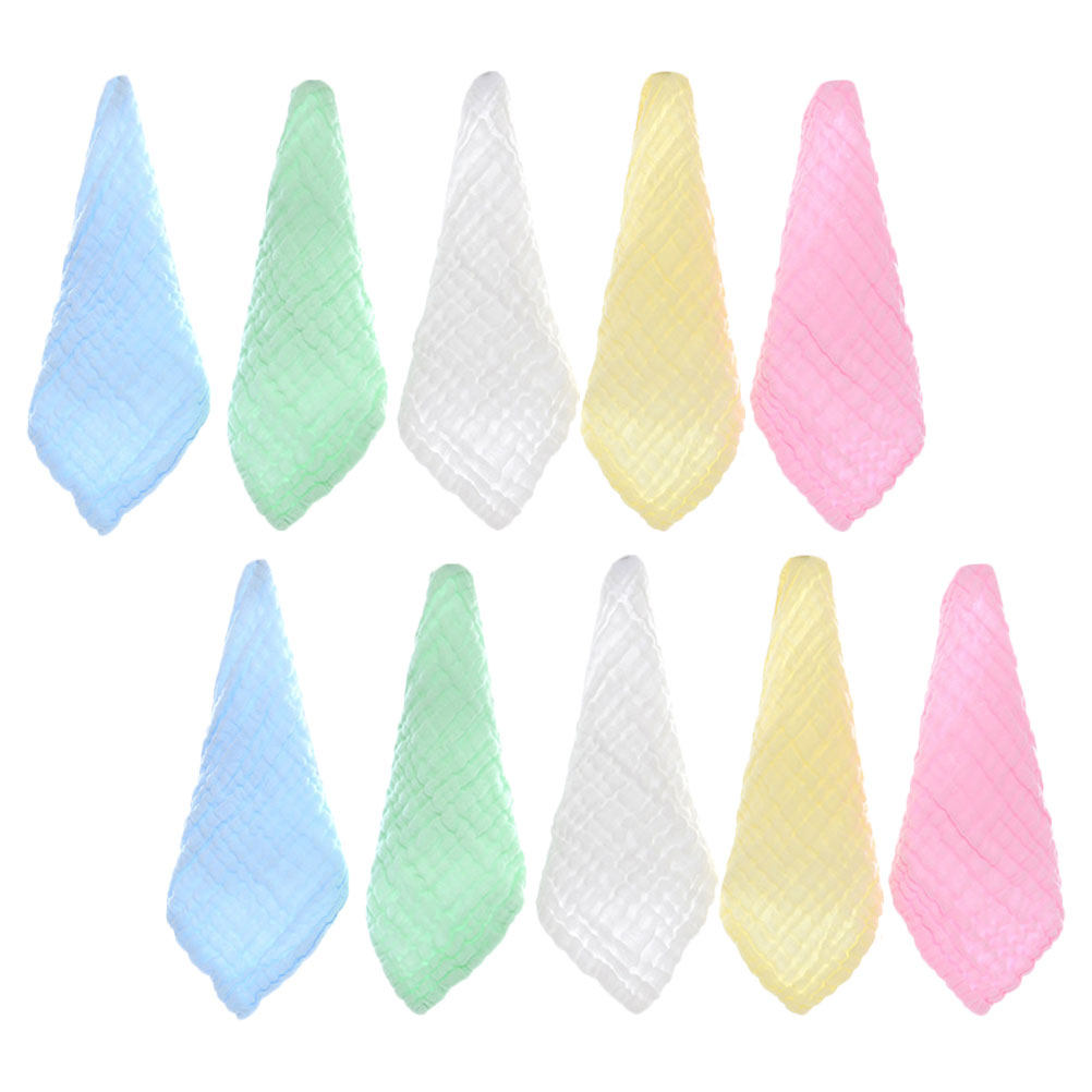 10Pcs Infant Washcloths Cotton - Skincare Newborn review and price