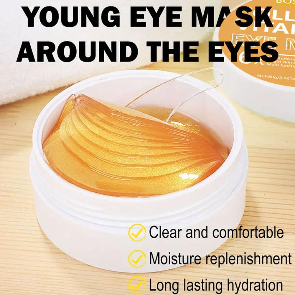 Collagen Vitamin Eye Mask 60pc - Caffeine Eye Serum review and price