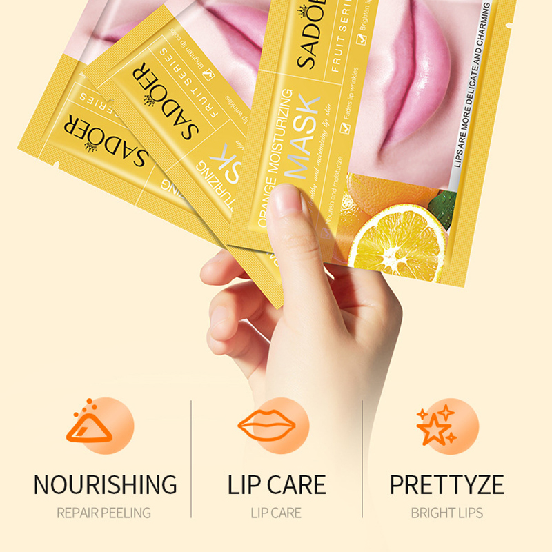 30pcs Fruits Lip Mask Moisturi - Skincare Collagen review and price