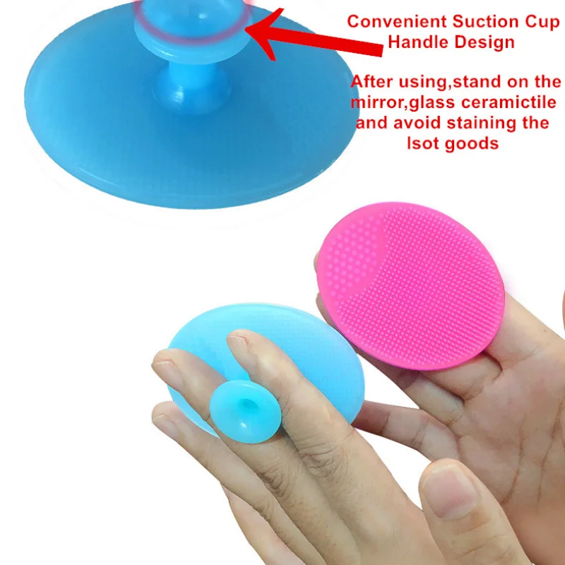 1pc Soft Silicone Bath Brush f - Skincare Newborn review and price