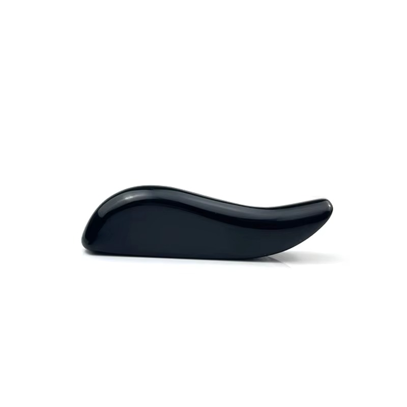 Obsidian Gua Sha Tool Curved Q - Skincare Queen review and price