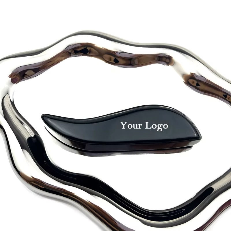 Obsidian Gua Sha Tool Curved Q - Skincare Queen review and price