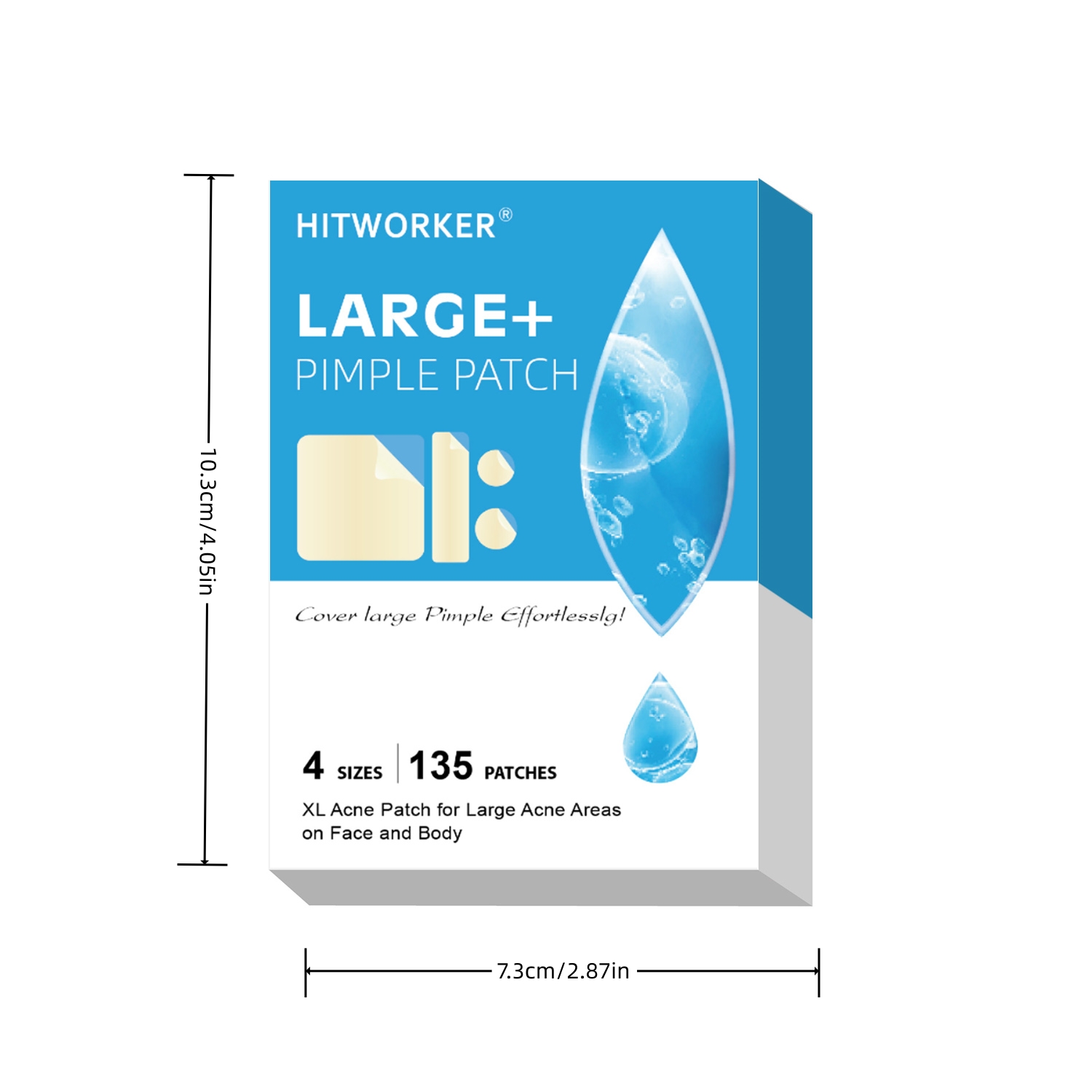 135pcs hydrocolloid pimple pat - Skincare China review and price